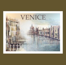 Venice Travel Print, Venice Poster Print By Marc Todd - Size A2