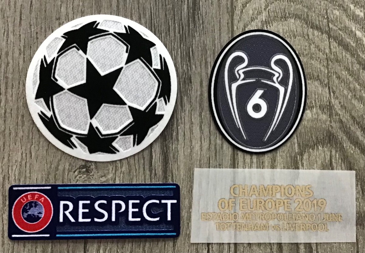2019 Final Champions League Match Details patches | eBay