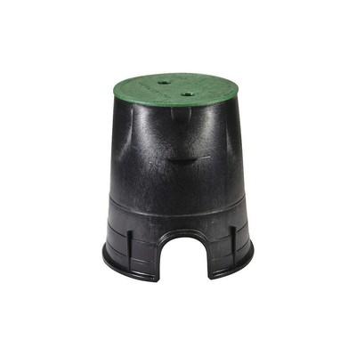 NDS 107BC Valve Box,Round,9in.Hx8-3/8in.W,6-1/2in. 20RE32