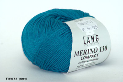Lang Yarns Merino 130 Compact, Merino Extrafine, versch. Farben, Sonderpreis