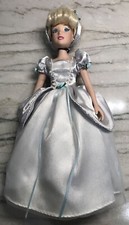Brass Key Keepsakes Disney Princess Cinderella Porcelain Doll 14" w/ Blue Dress
