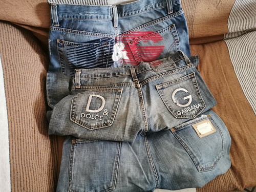 n°3 paia di jeans di marca TG 48 | eBay