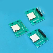5pcs Self Pop up Micro SD/TF Card Breakout to DIP Board Module Card Adapter Sock