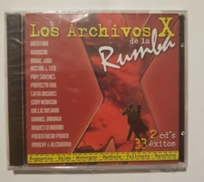 Los Archivos X De La Rumba 2 cds 33 hits collector's Item great price🎺🎷🎹🎙💎