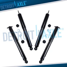 All Front and Rear Shock Absorber Complete Assembly for 2007-2016 Jeep Wrangler