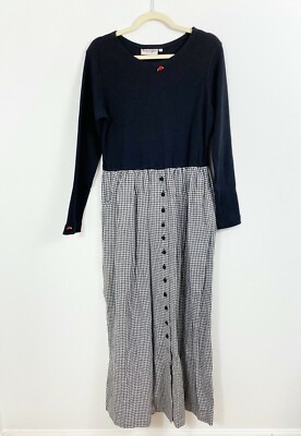 black and white gingham maxi dress Milly Women's Maxine Gingham Midi Dress - Black - Size 12