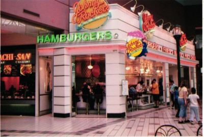 Continental Postcard Johnny Rockets Diner