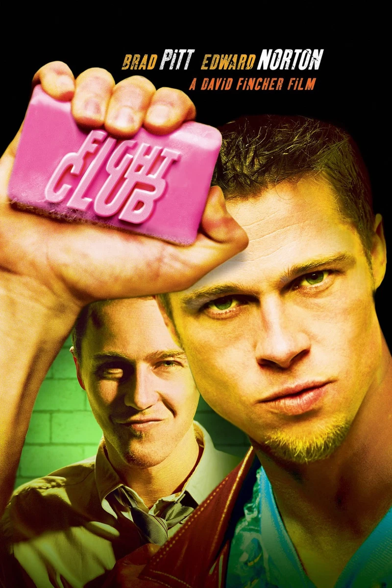 FIGHT CLUB HOLDING SOAP BRAD PIT ORIGINAL CINEMA ART PRINT - PREMIUM POSTER  | eBay
