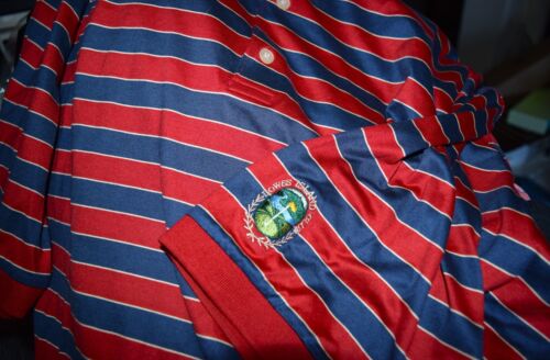 Bobby Jones Players Men's Golf Polo Lowes Island Club 100% Cotton Size XL - Picture 2 of 4