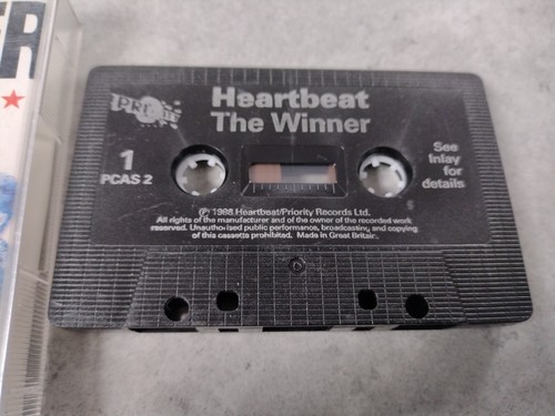 Heartbeat, The Winner rare Cassette Tape album (Priority Records, 1988) - Picture 2 of 5