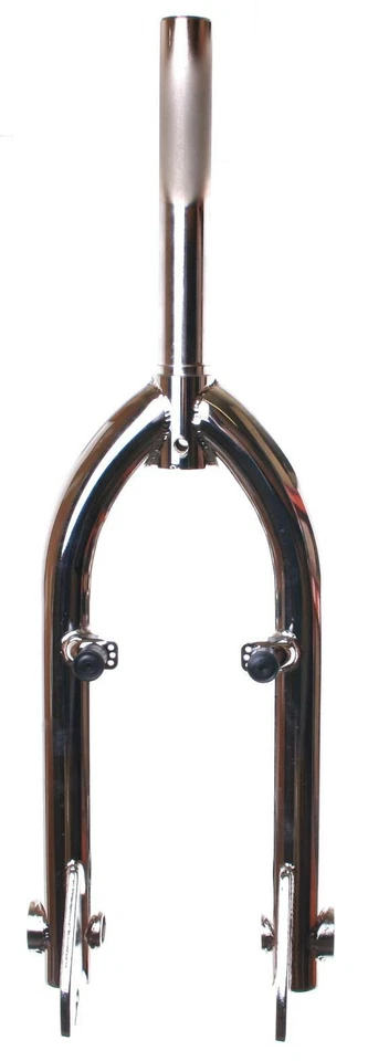 Sprint 20" BMX Bike / Bicycle V-Brake Forks With 1" Threadless Steerer - Silver - Image 2 of 4