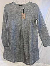 NEW MINI MOLLY GIRS DRESS LIGHT GRAY SIZE 10/12Y NWT MSRP $89.99