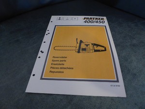 Ersatzteilliste Partner 400/450 Motorsägen
