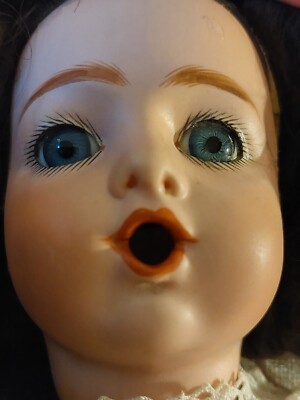 Old Doll Repro Baby Têteur Bru bernard Terrie 43 CM No