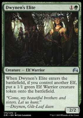 MTG Magic the Gathering Dwynen's Elite (173/308) Magic Origins LP