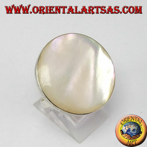 81Stgeneration Orecchini Pendenti Argento Sterling Madreperla Maori Koru