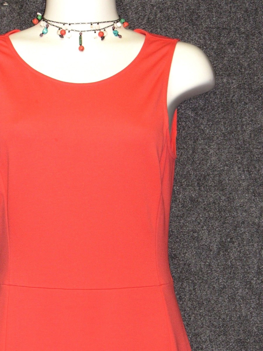 theory orange dress Theory