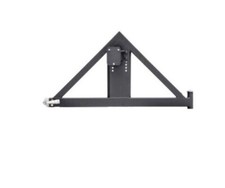 Smittybilt 76856-02 Xrc Tire Carrier Fits Xrc Rear Bumper Black Fits Jk 07-18