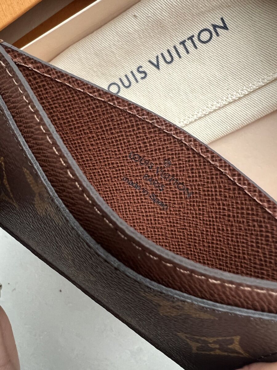 LOUIS VUITTON M61733 LV Porto Cult Sampur Card Case Brown LOUIS VUITTON M61733 LV Porto Cult Sampur Card Case Brown