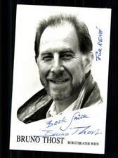 Bruno Thost R&uuml;del Autogrammkarte Original Signiert +A 213114