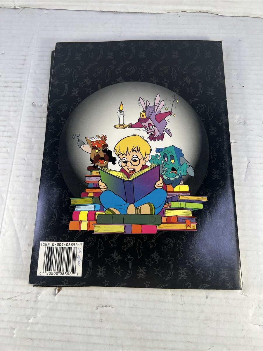 マスタードページ Vintage 1994 The Pagemaster A Big Coloring Book Golden Book 8593