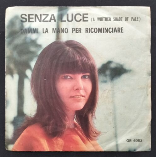 Rudy Rickson-Senza Luce-Dammi La Mano Per Ricominciare-45 Giri 1967 - Afbeelding 1 van 4