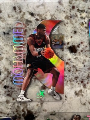 1998-99 SKYBOX NBA E-X CENTURY RC CARD PHILADELPHIA 76ers NAZI