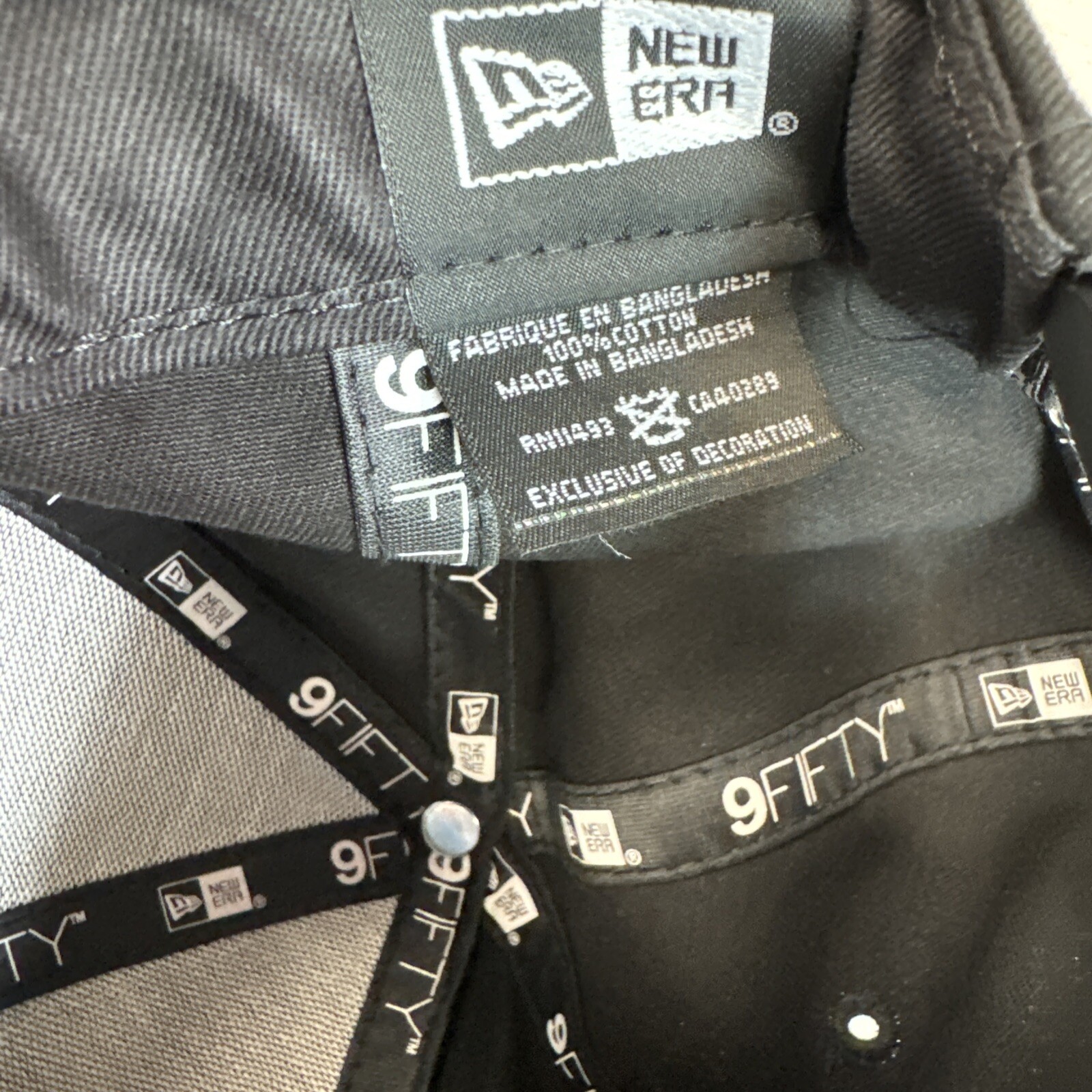 Future Backwards E 9fifty New Era SnapBack Hat Bl… - image 12