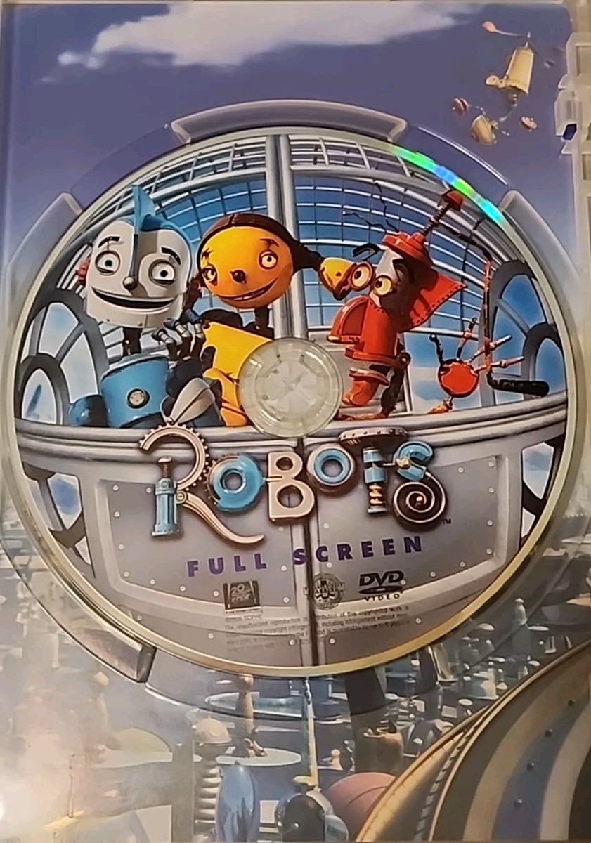 Robots (DVD, 2005, Full-Screen), Includes short - Aunt Fanny's