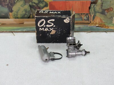 OS MAX 15 MOTOR WITH MUFFLER