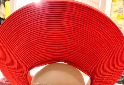 Red Khan Dong, Headpiece, or Hat for Vietnamese Ao Dai (Free Fast Shipping)