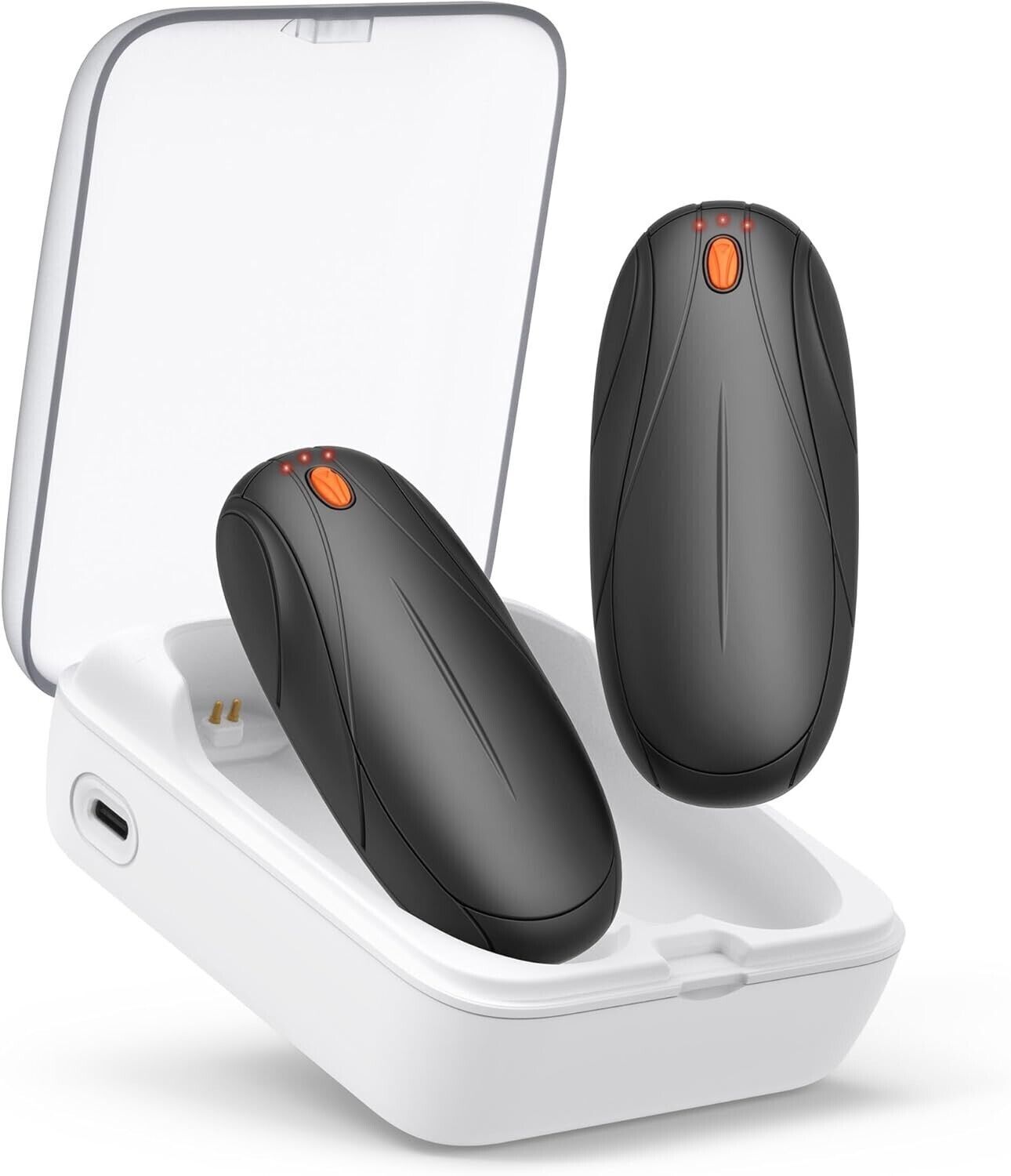 Hand Warmers Rechargeable 2 Pack, 14000mAh Electric Hand Warmers with Charging C