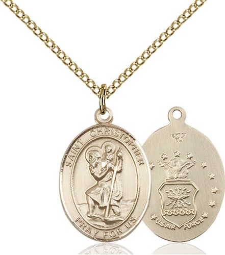 Collana Pendente San Cristoforo In Argento Sterling - Philip Jones Jewellery, Nuova