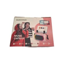 Sudotack KM300 PINK Bluetooth Karaoke Machine w/2 Wireless Mics Speaker System