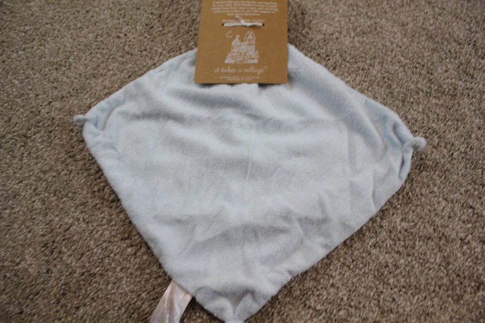 Manta de seguridad Angel Dear Star azul Lovey Cuddle bebé bebé niño suave nueva con etiquetas Foto 4 de 4