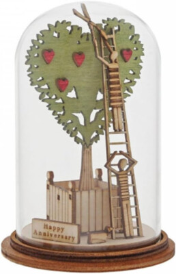 Kloche Hängefigur - Happy Anniversary - Neu in Geschenkbox - A30280