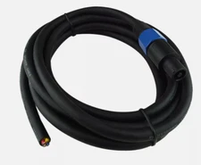 Pipeman's Installation Solution XSPK214BL12 12ft 4-Wire Speak-On Cable