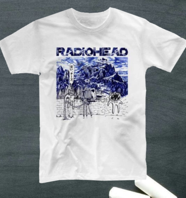 Radiohead Shirt, Radiohead Tee, Radiohead Graphic Tshirt, Vintage