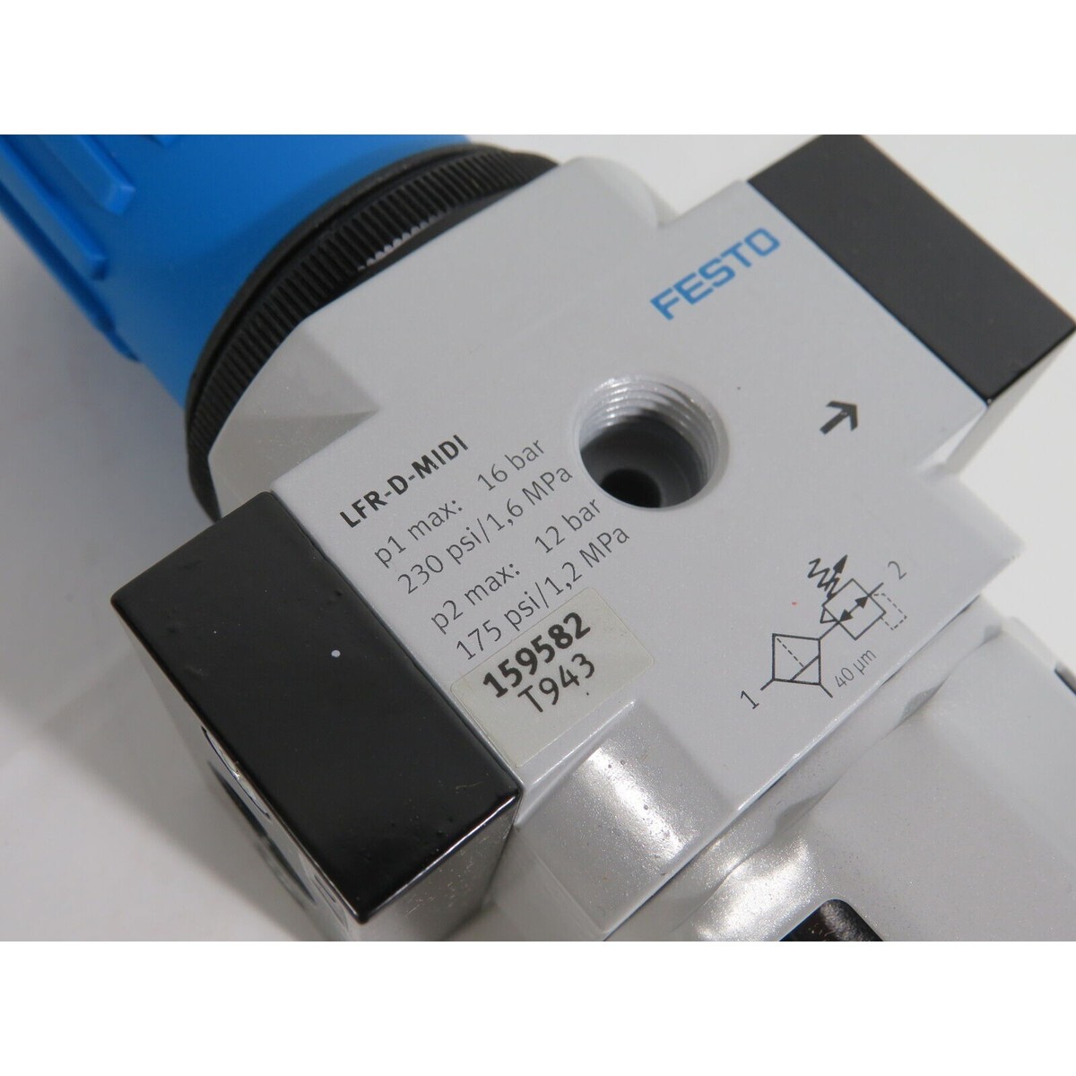 NEW FESTO 159582 Lfr-3/8-D-Midi Filter Regulator Pressure