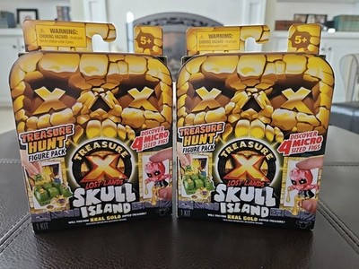 Lot of 2 New Moose Treasure X Lost Lands Skull Island Treasure Hunt Figure Packs