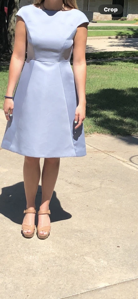 Vestido elegante para mujer azul periwinkle talla 4 nuevo con etiquetas; nunca usado/con etiquetas Foto 2 de 4