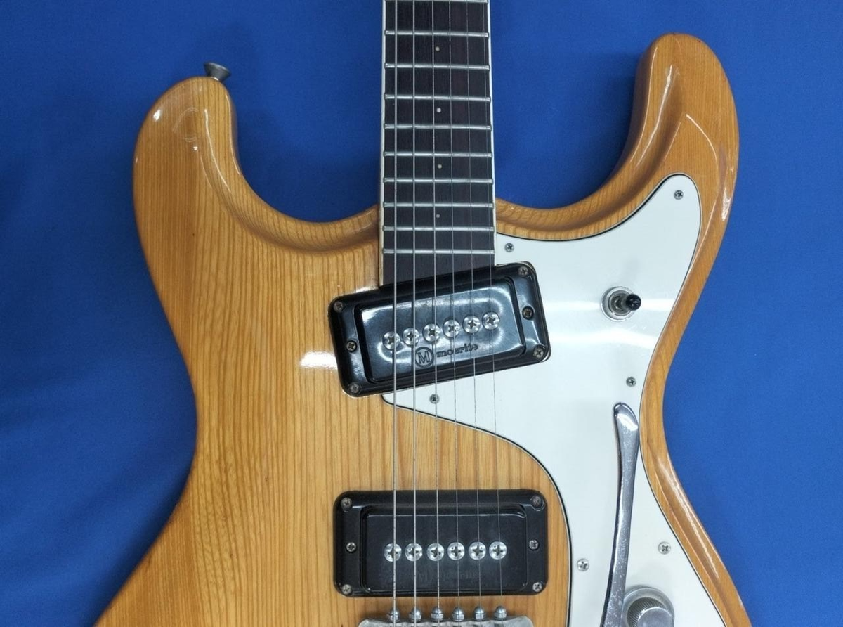 Mosrite Excellent 1965 Natural Made in Japan Solid Body Electric