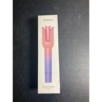 Moerae KR-D10 Automatic Curling Iron Hair Curler Black Purple 23mm Barrel NEW