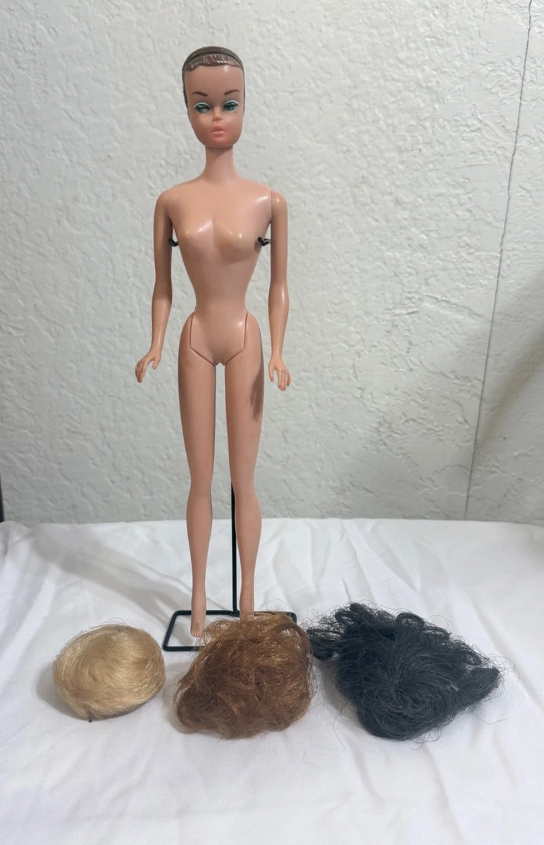 Lot 6 Perruques + 3 Coiffes Barbie - Mattel Japon 1963/1964 - Vintage