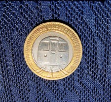 Extremely rare minting error £2 two pound coin London underground 2013