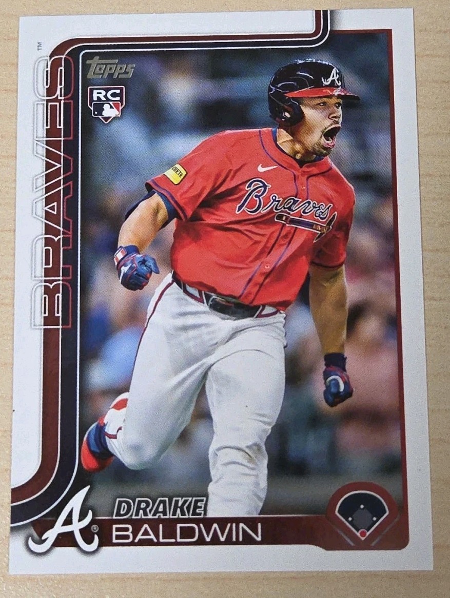 2025 Topps Update Series Drake Baldwin #US87 Atlanta Braves (RC)