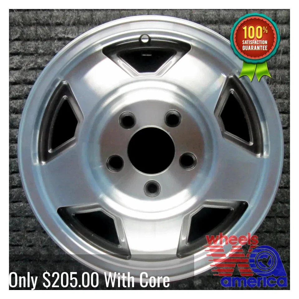 Llanta Chevrolet Blazer C1500 C2500 C3500 V1500 Suburban 15 fábrica OE 1740 Foto 2 de 4