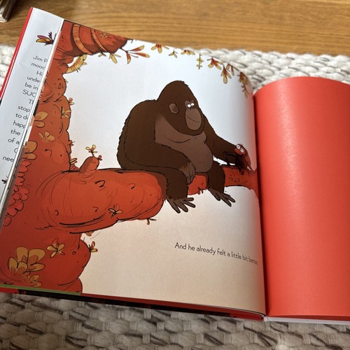 Grumpy Monkey Hardcover with dust jacket Excellent - Foto 12 di 12