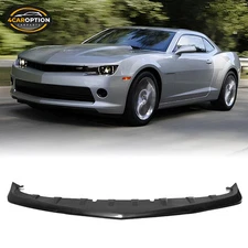 Fits 14-15 Chevrolet Camaro V6 GFX Style Front Bumper Lip Spoiler Splitter PU