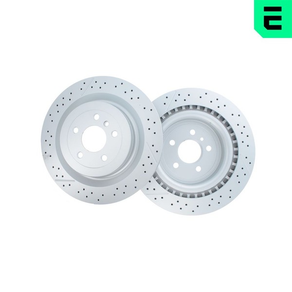 2X Optimal Bremsscheibe BS-9956HC FüR Mercedes GLE C292 GL Klasse X166 W166 GLS-image